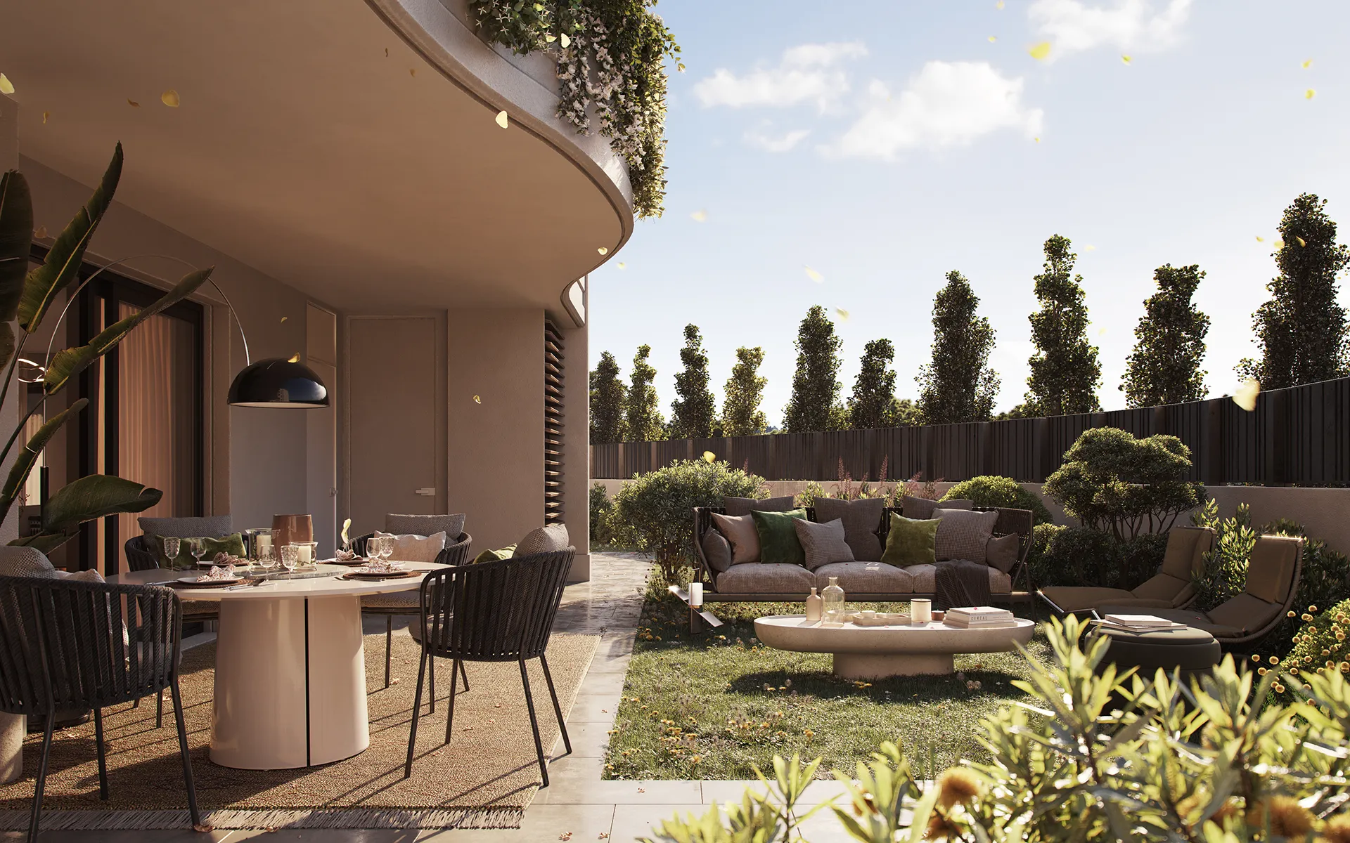 Appartamenti con giardino Grotta Perfetta